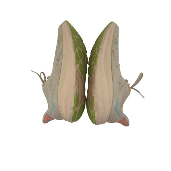 Hoka Cream and Orange Athletic Shoes - Picture 7 of 13